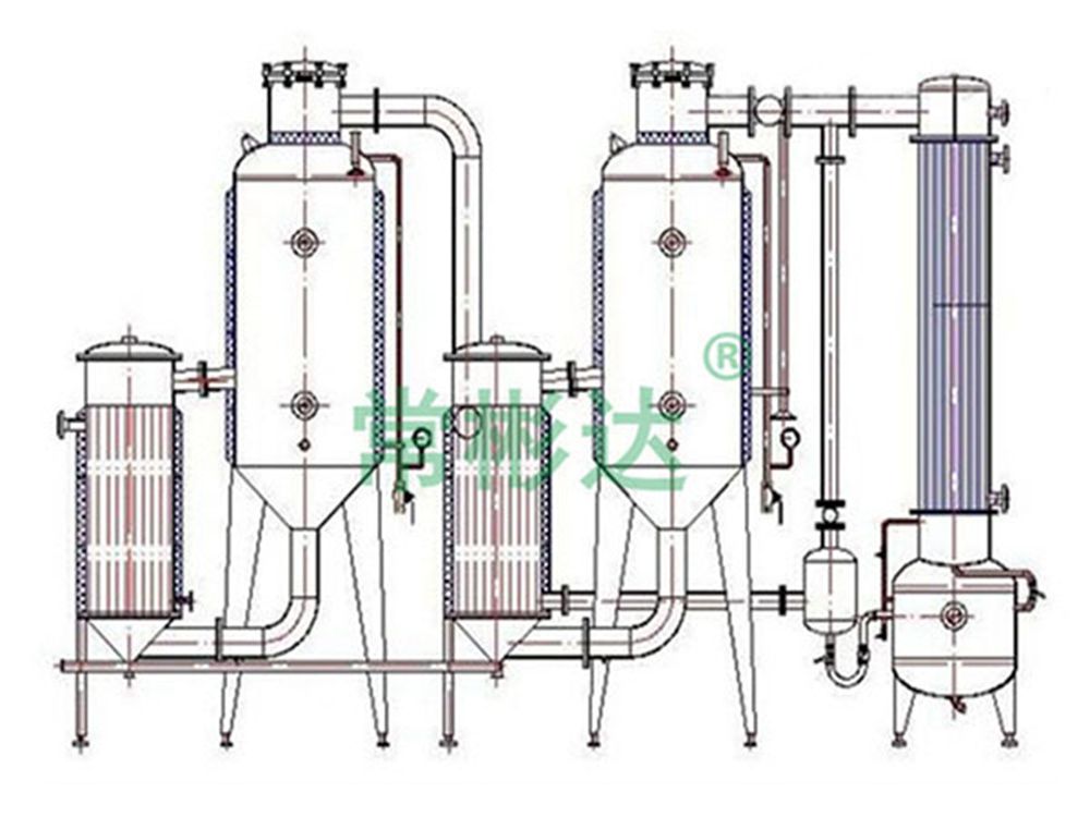 Industrial wastewater evaporator